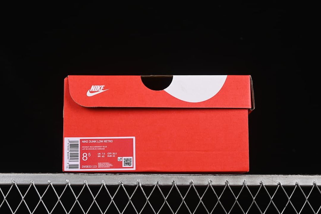 Nike Dunk Low Retro Blue and Cream Sneakers DV0833-113