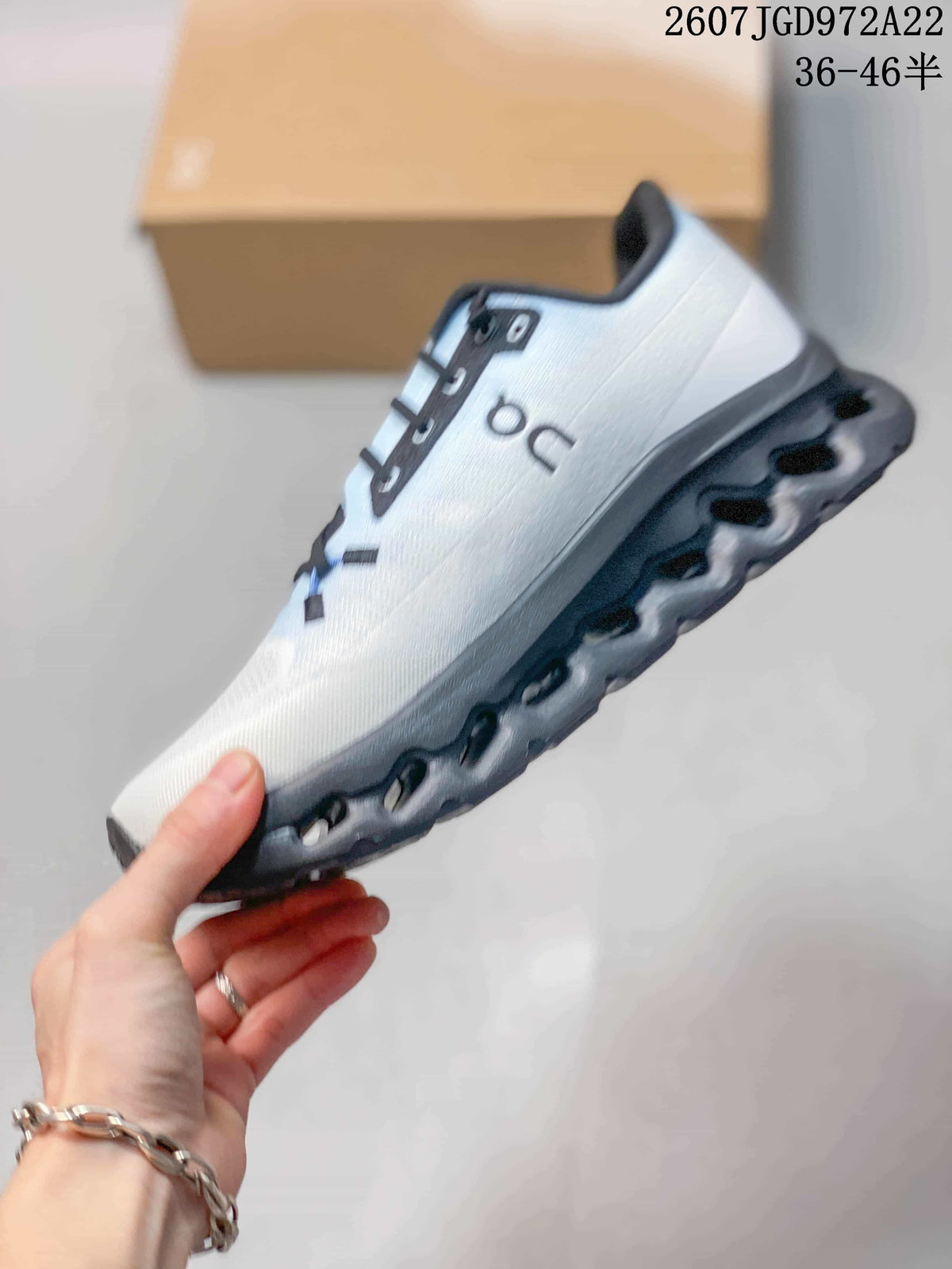 On Cloudtilt Women’s White Black Sneakers 07JGD972A22