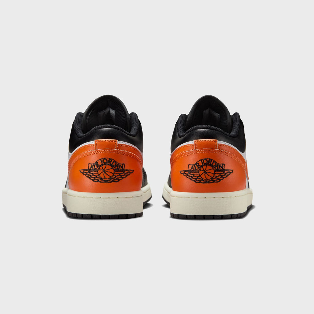 Nike Air Jordan 1 Low - Black / Starfish / White / Sail