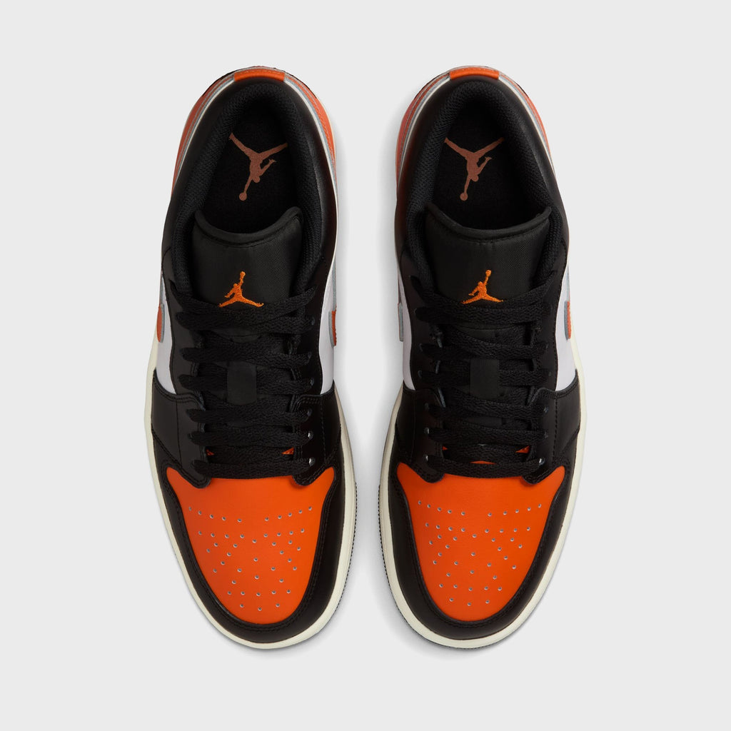 Nike Air Jordan 1 Low - Black / Starfish / White / Sail