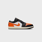 Nike Air Jordan 1 Low - Black / Starfish / White / Sail