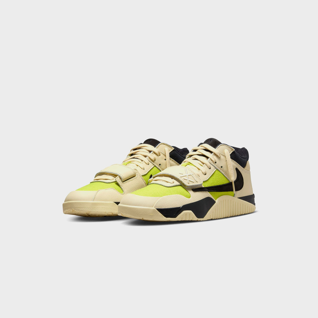 Jordan x Travis Scott Jumpman Jack TR - Bright Cactus / Muslin / Black