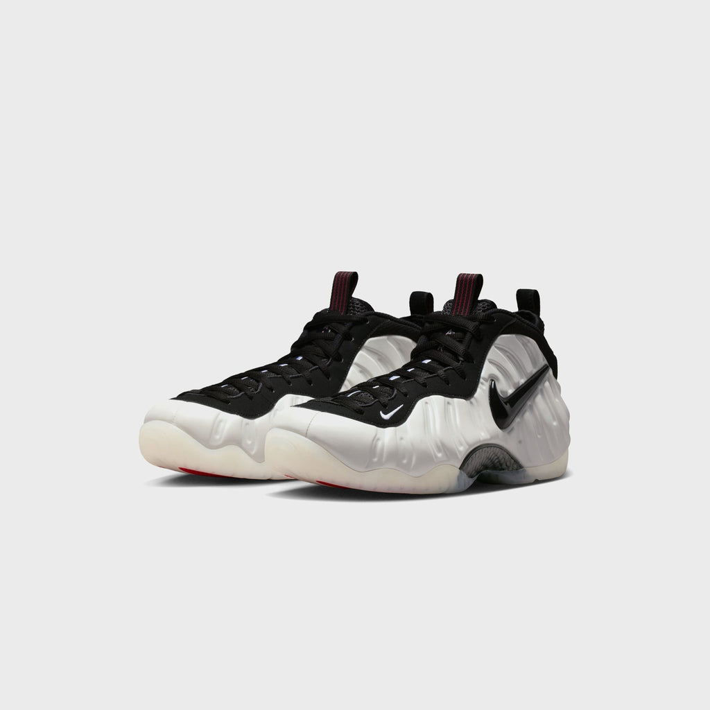 Nike Air Foamposite Pro - Pearl White / White / Black / True Red