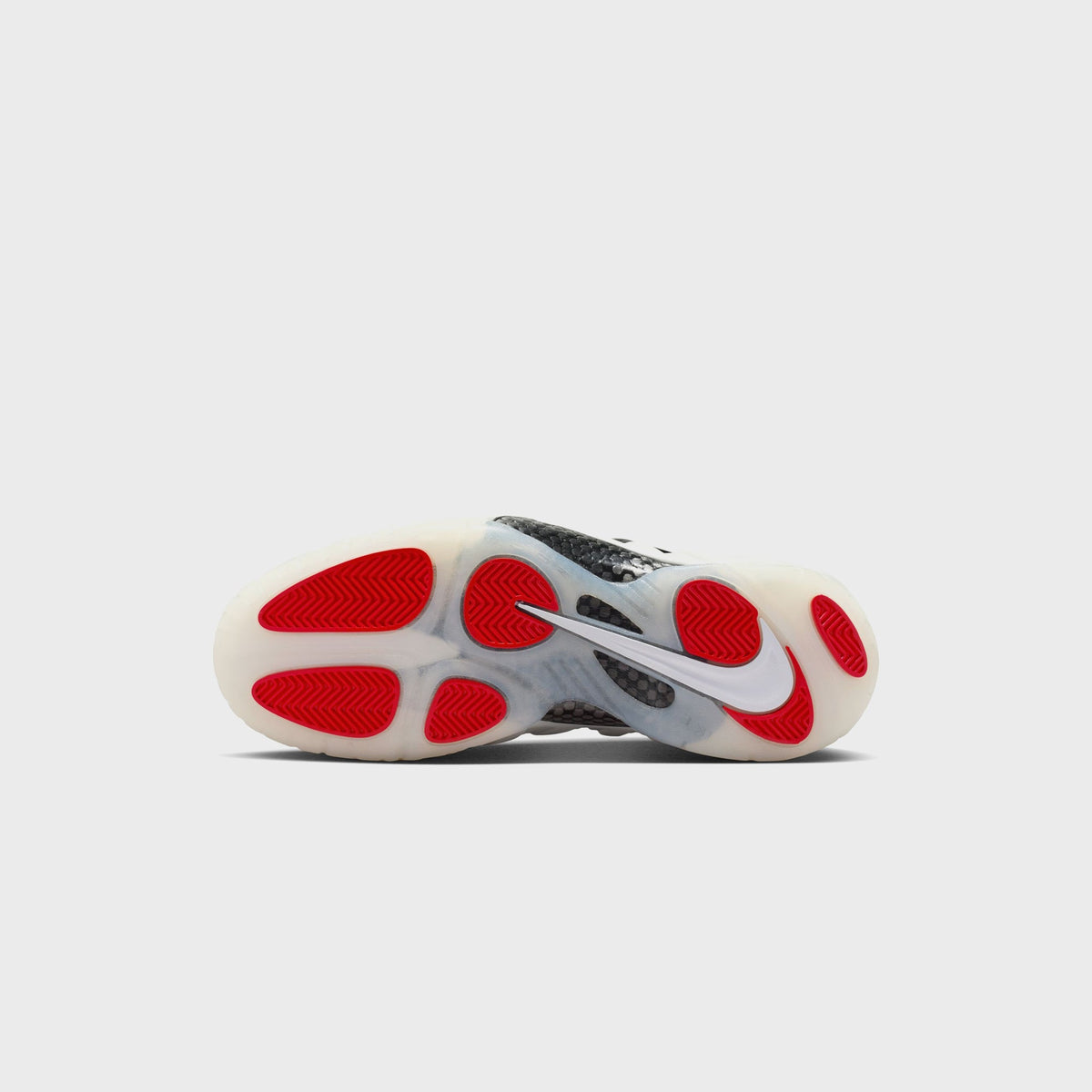 Nike Air Foamposite Pro - Pearl White / White / Black / True Red