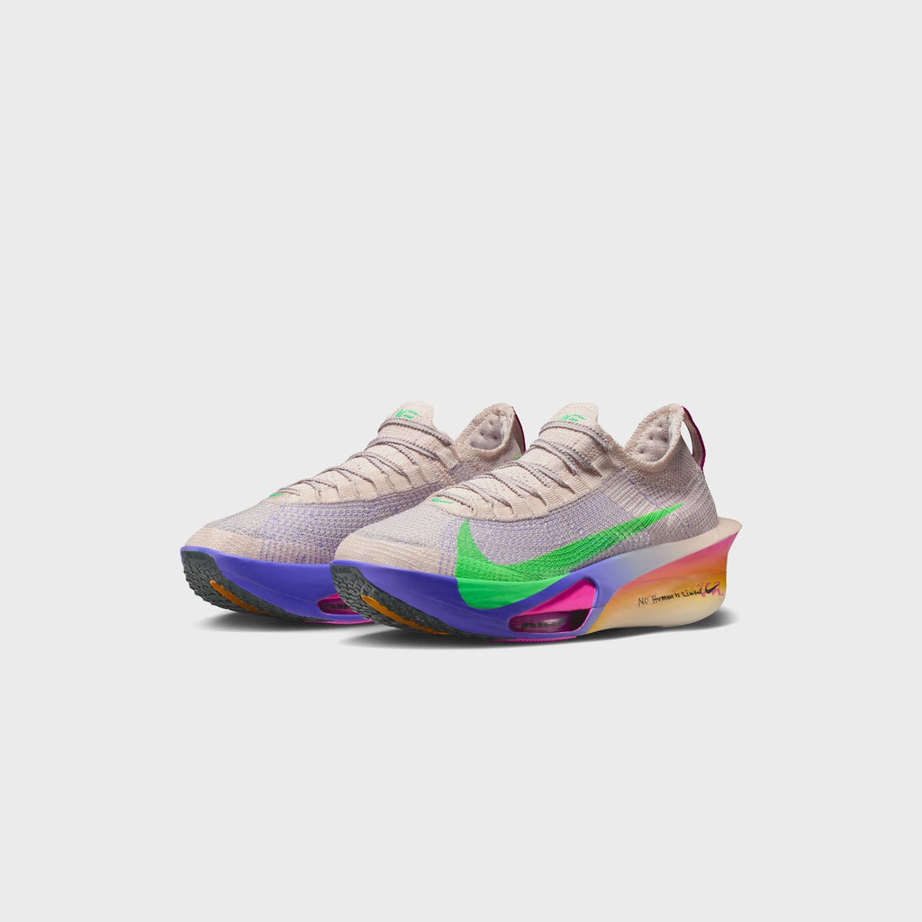 Nike Alphafly 3 - Silt Red / Bright Ceramic / Fire Pink / Green Shock