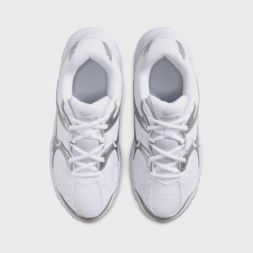 Nike GS V5 Rnr - White / Metallic Silver / Pure Platinum