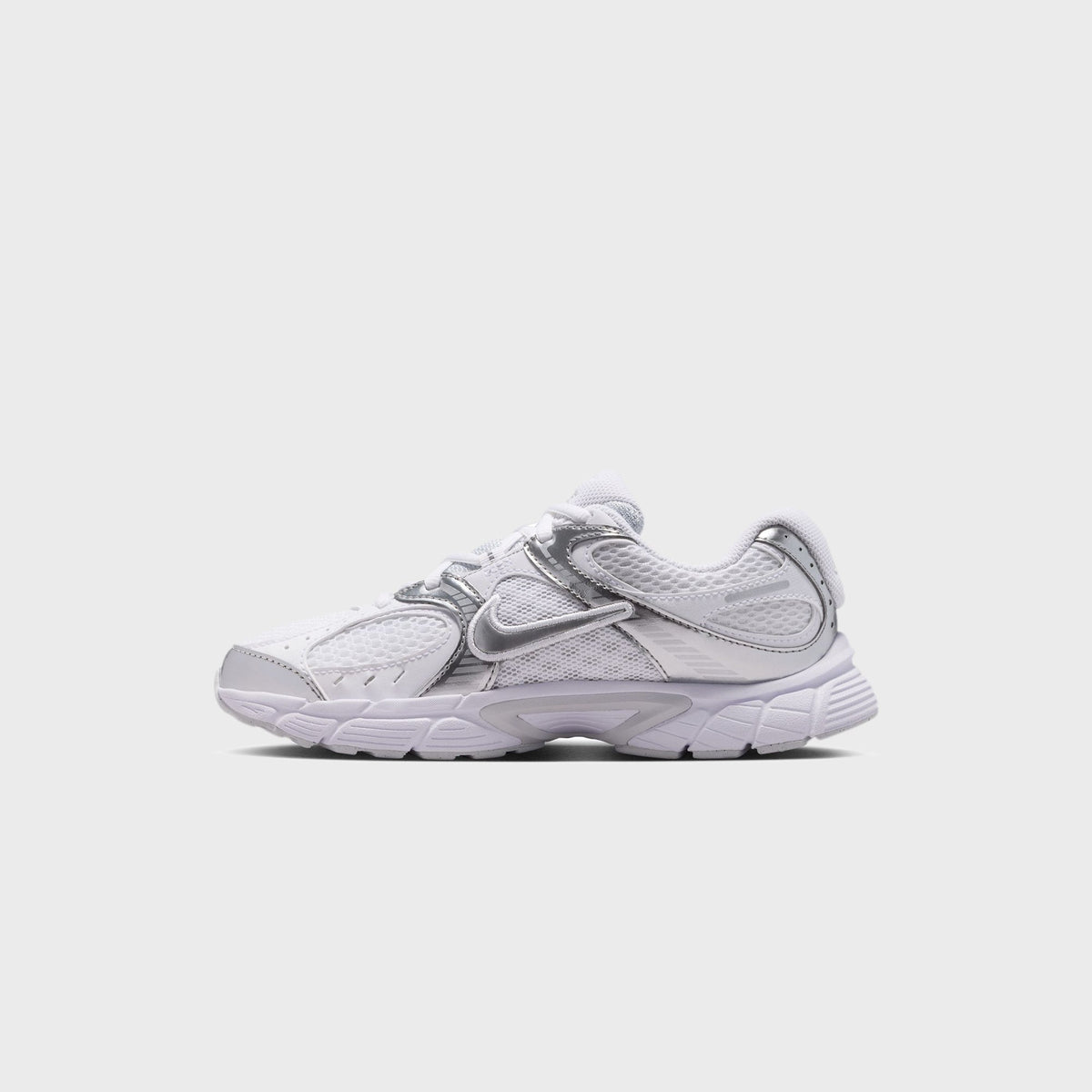 Nike GS V5 Rnr - White / Metallic Silver / Pure Platinum