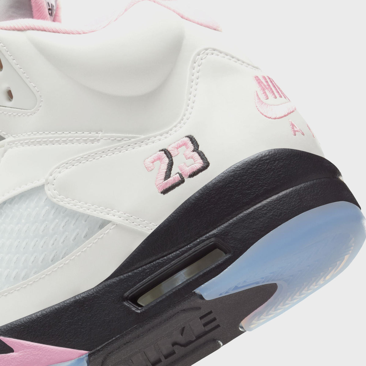 Jordan Air Jordan 5 Retro OG - White / Medium Soft Pink / Black