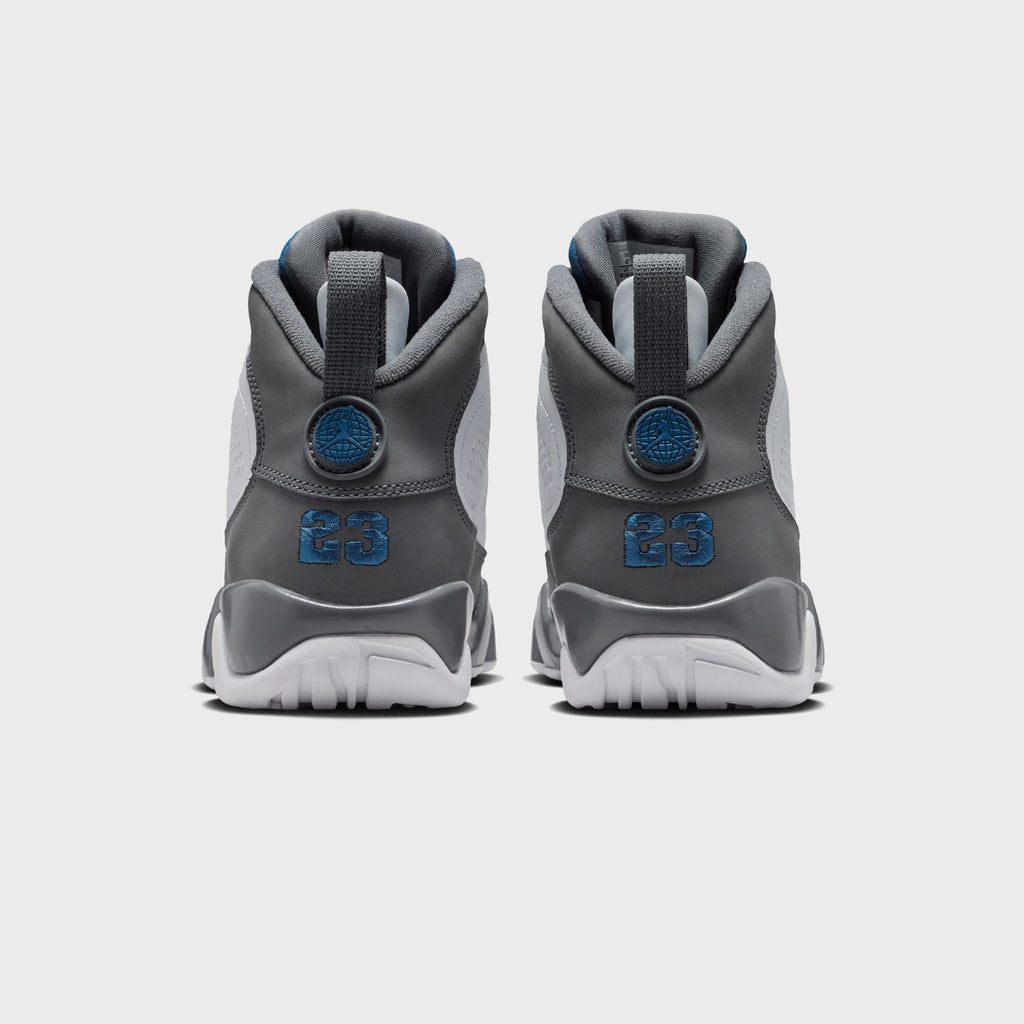 Jordan Air Jordan 9 Retro - White / Flint Grey / French Blue