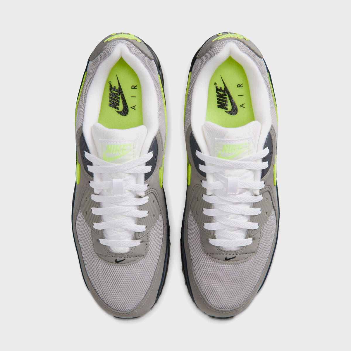 Nike Air Max 90 - Black / Anthracite / Light Charcoal / Neon Yellow