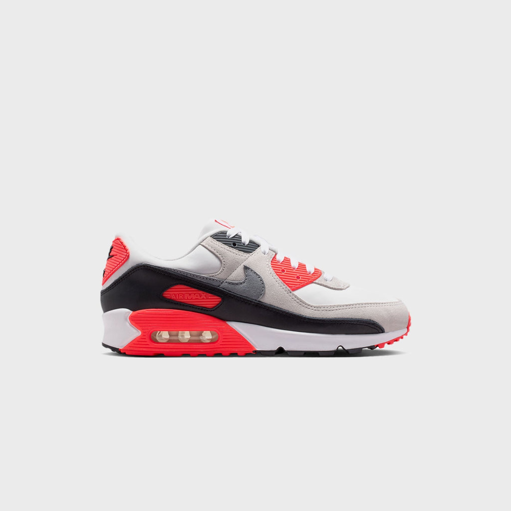 Nike Air Max 90 - White / Cement Grey / Infrared / Black