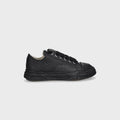 Mihara Yasuhiro Peterson 23 Original Sole Monster Leather Low Top Sneaker - Black / Black