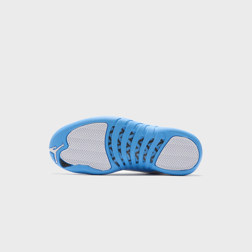 Jordan Air Jordan 12 Retro - White / Metallic Silver / University Blue