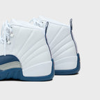 Jordan Air Jordan 12 Retro - White / French Blue / Metallic Silver