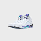 Nike Air Jordan 5 - Black / New Emerald / Grape Ice