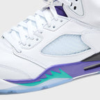 Nike Air Jordan 5 - Black / New Emerald / Grape Ice