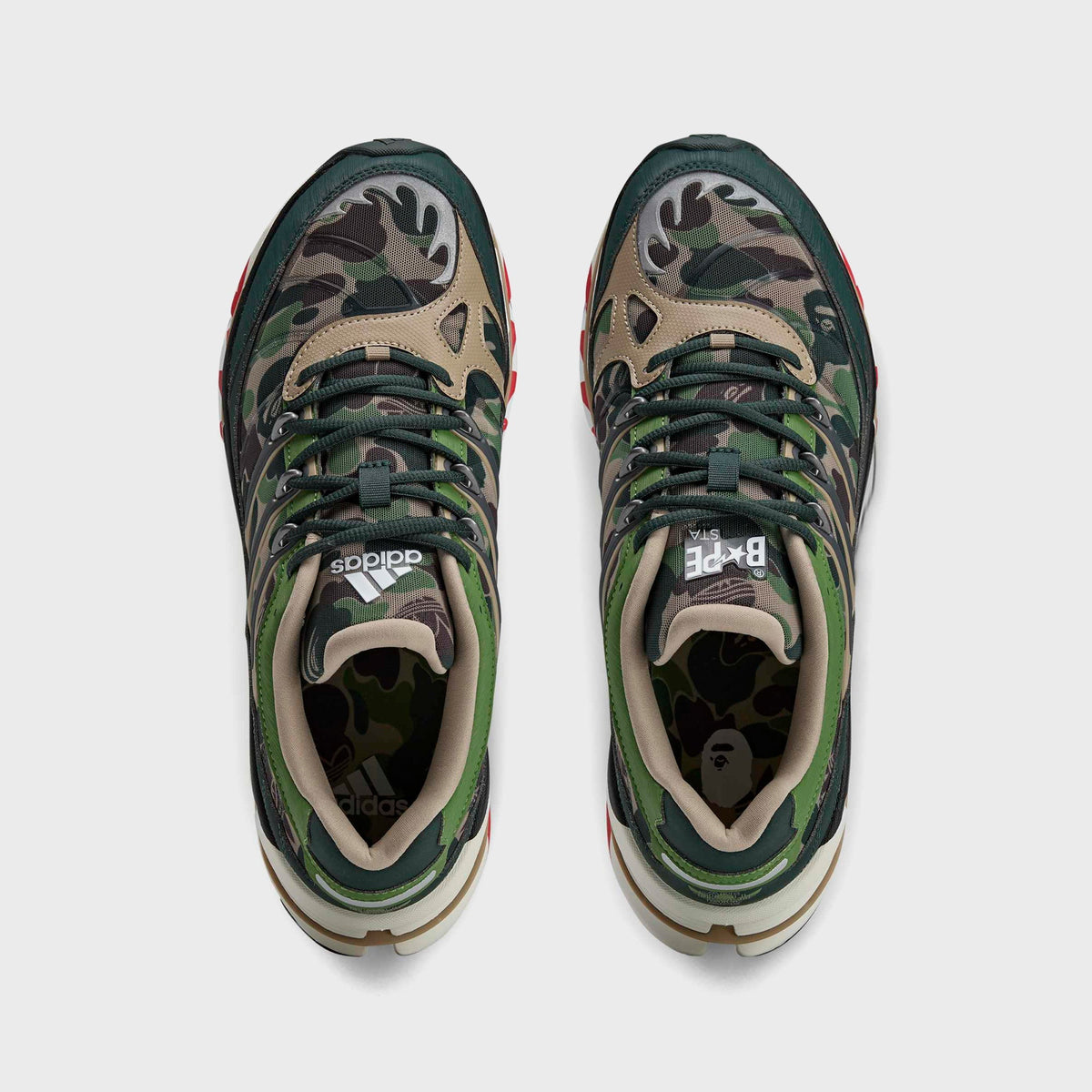 adidas x BAPE Adistar HRMY - Hemp / Iron Metallic / Off White