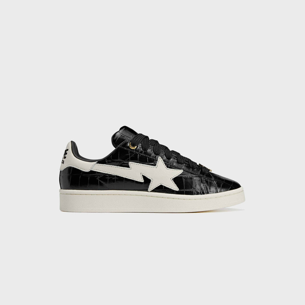 adidas x BAPE Campus 00S - Core Black / Off White / Gold Metallic
