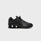 Nike Shox R4 - Black / Black / Black / Bright Crimson