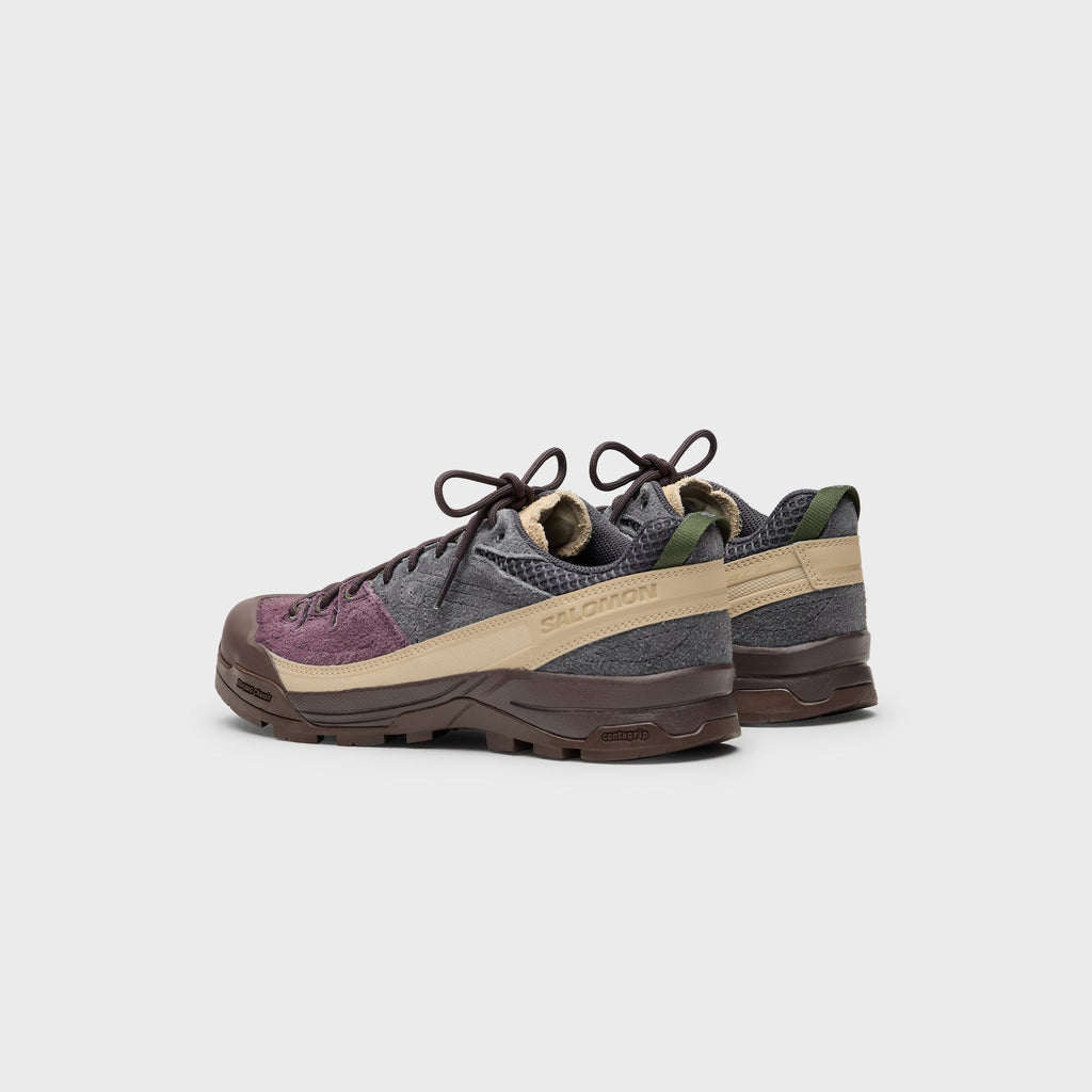 Salomon X-ALP SUEDE - Plum Perfect / Nine Iron / Safari