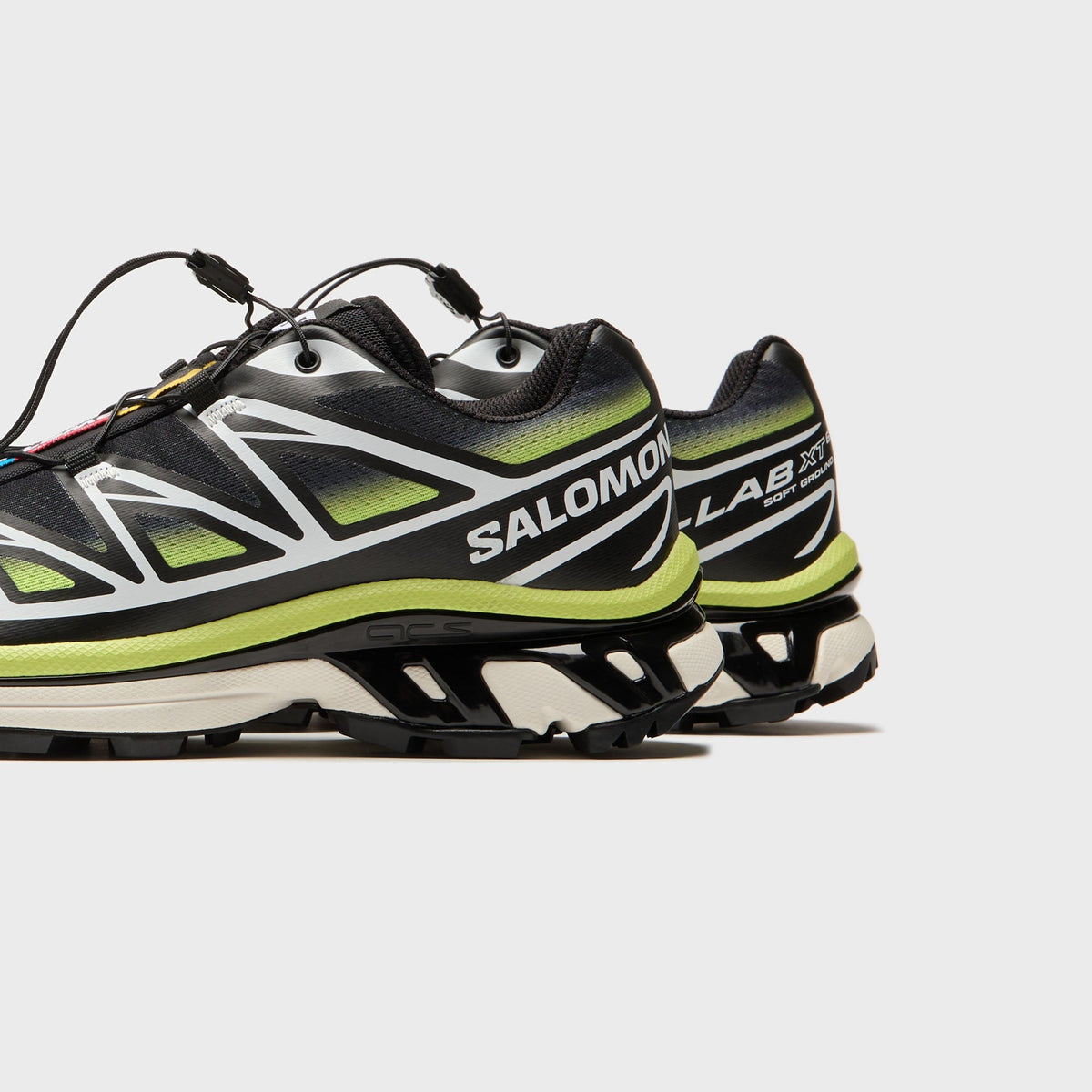 Salomon XT-6 Skyline - Black / Maritime Blue / Sharp Green