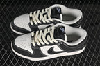 Nike SB Dunk Low Sneakers in Black and White