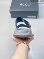 ECCO 612350QWY Colorblock Sport Sandals Blue Gray