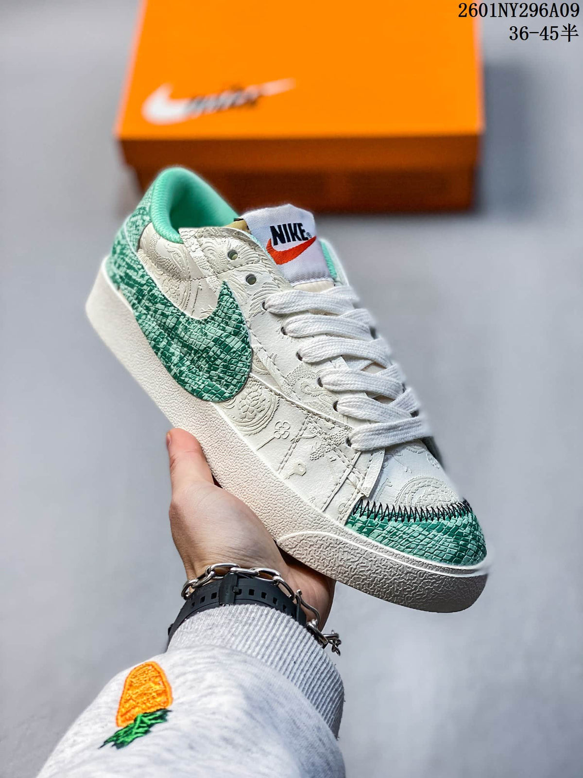 Nike Blazer Low ’77 Jumbo White Green 2601NY296A09