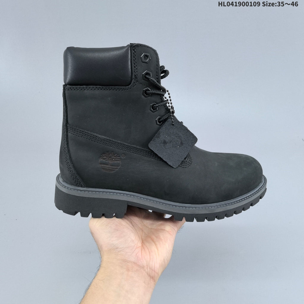 Timberland 6-Inch Lace-Up Boot in Wheat or Black