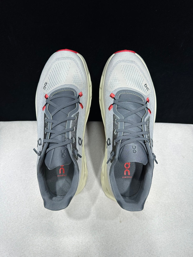 On Cloudtilt Sneakers in Ivory and Gray