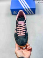 adidas Gazelle Indoor Sneakers Black Pink Gum Sole 2505JDD320A19