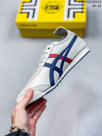 Onitsuka Tiger Mexico 66 White Blue Red Sneakers