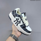 MLB New York Yankees Platform Sneakers, Navy and White
