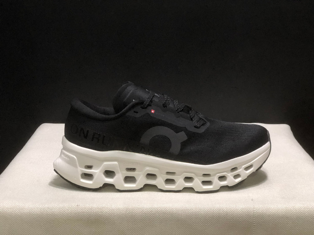 On Cloudmonster 3 Running Sneakers Black White