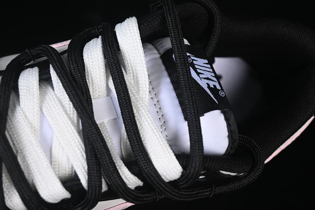 Nike Dunk Low Retro Black White Pink Sneakers