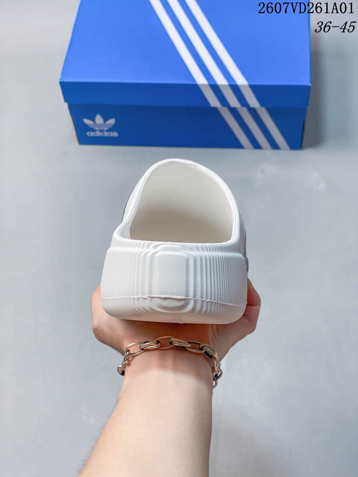 adidas adiFOM Superstar Mule Slides White Black 07VD261A01