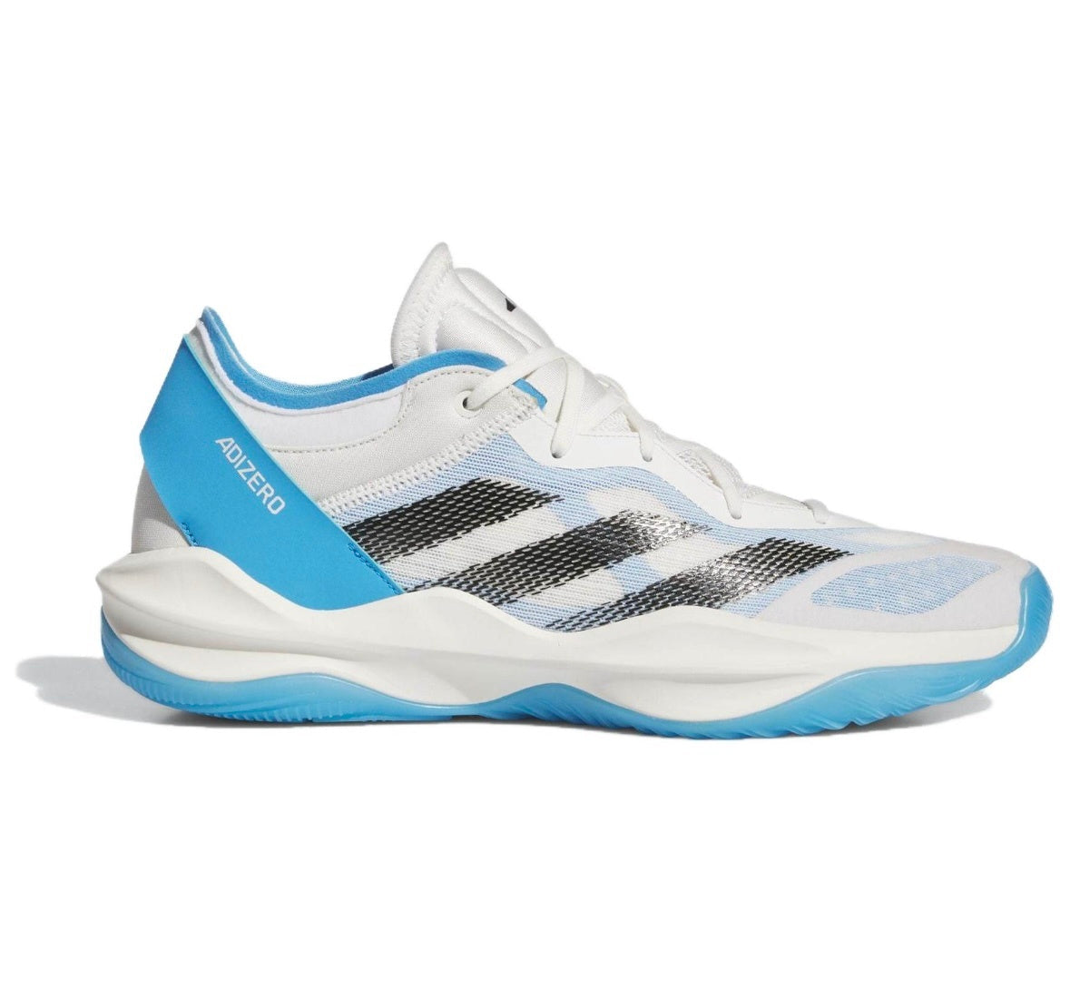 Adidas Adizero White and Blue Court Shoes