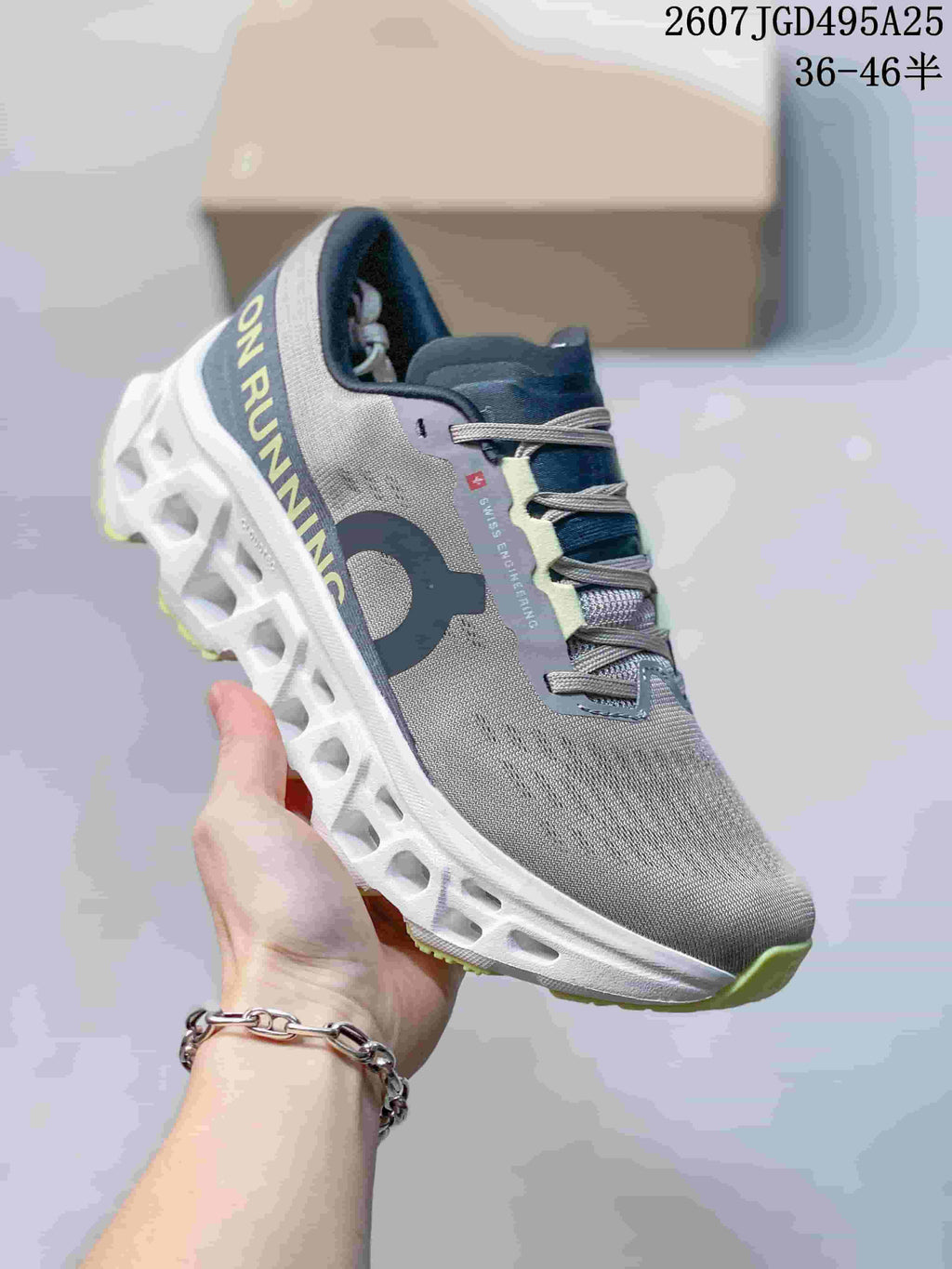 On Cloudmonster 3 Running Shoes Grey 712250TWI