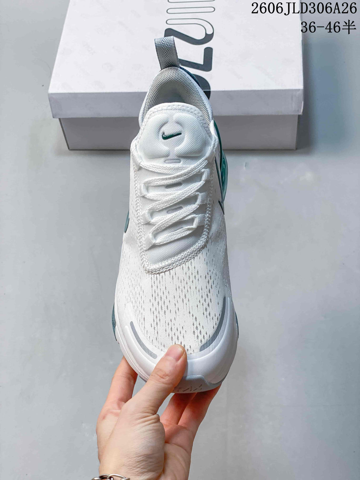 Nike Air Max 270 Premium Sneakers White Teal