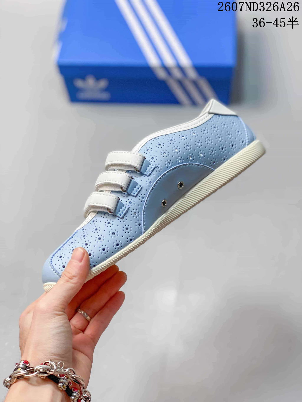 Adidas Originals Anfu Mary Jane Sneakers Light Blue LA1348