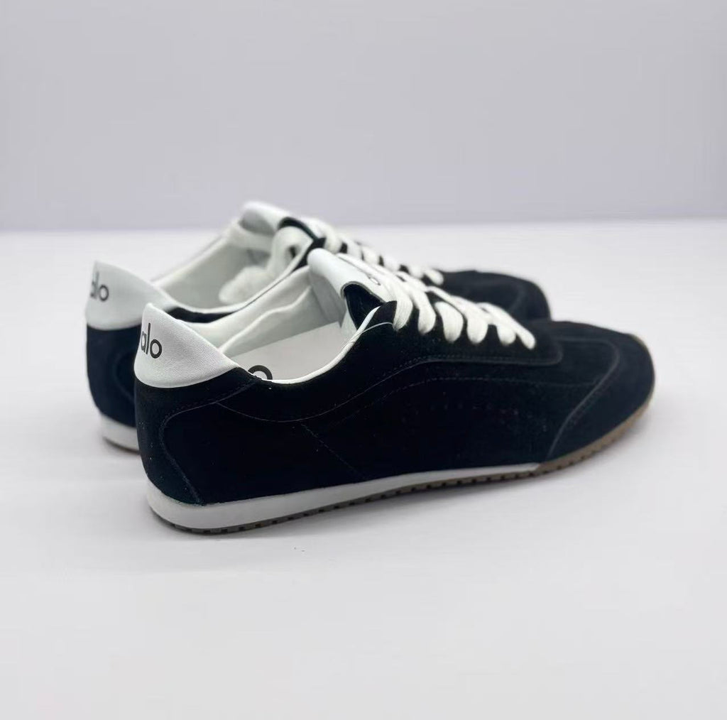 Alo Low-Top Sneakers Black and White