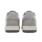 A BATHING APE BAPE Court Sta Low Sneakers White Grey