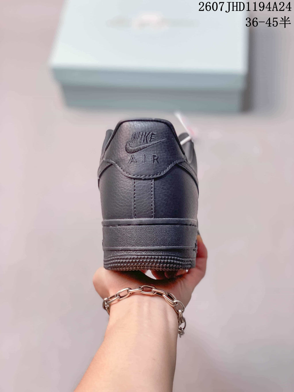 Nike Air Force 1 '07 Low Black Sneakers IB6843