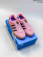 Adidas Gazelle Pink Sneakers Black Stripes 2506JDD320A18