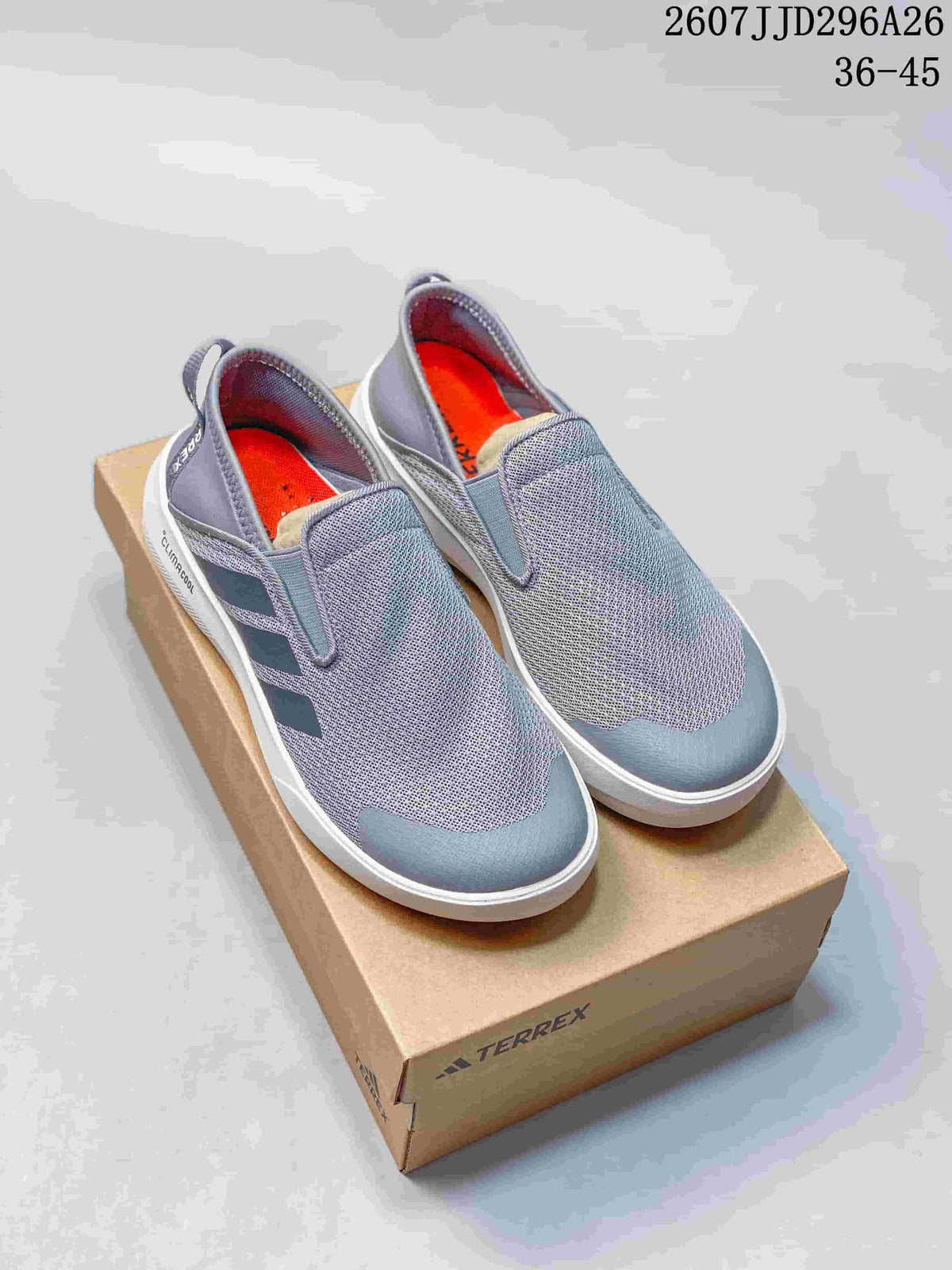 Adidas TERREX CC BOAT Gray Slip-On Sneakers 07JJD296A26
