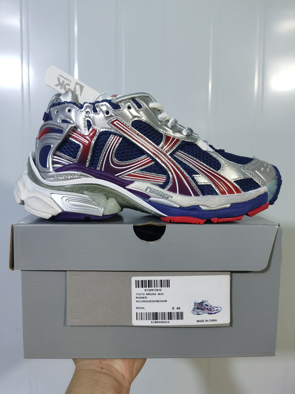 Balenciaga Runner 4610 Sneakers Royal