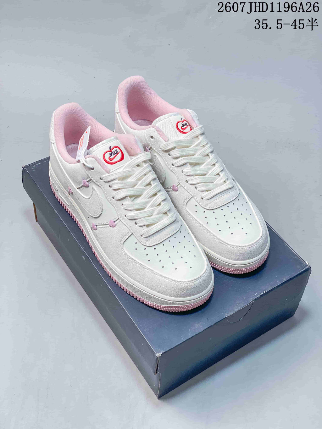 Nike Air Force 1 '07 LV8 White Pink Sneakers RJ1988-0