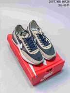 Nike Waffle One GS Sneakers Black and Brown
