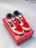 Nike SB Dunk Low Year of the Horse Red and Cream Sneakers