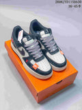 Nike Air Force 1 '07 Low Black and White Graffiti Sneakers